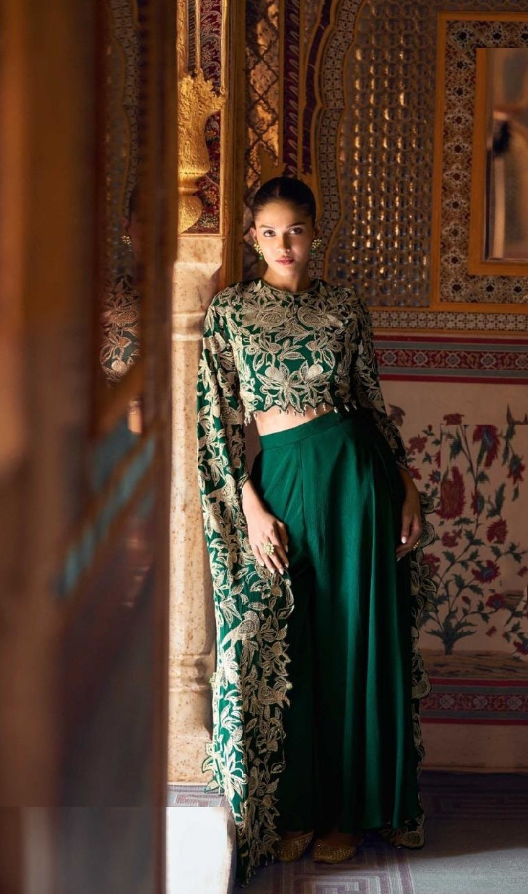 Pretty Green Chinon Silk Indo Western