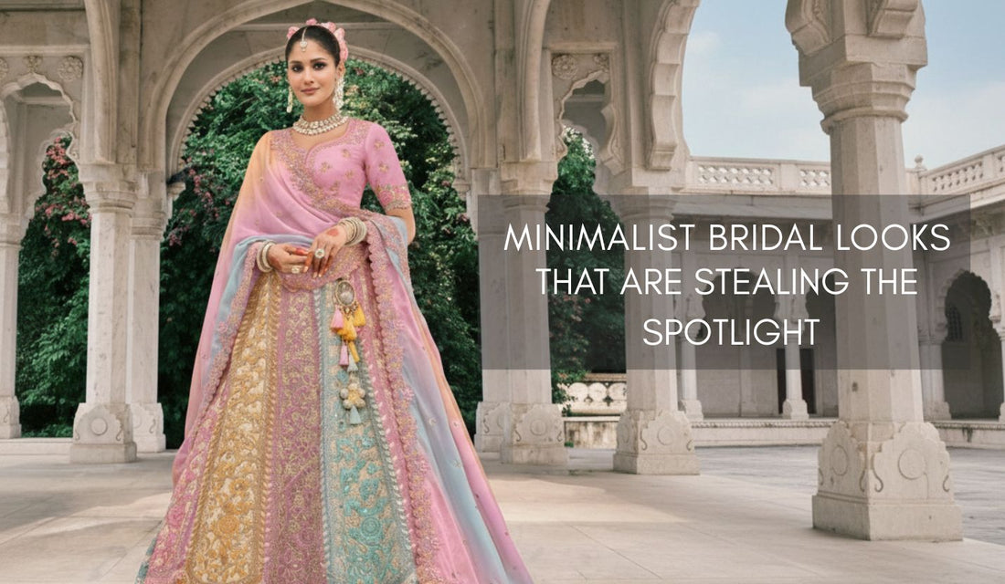 Minimalist Bridal Looks That Are Stealing The Spotlight