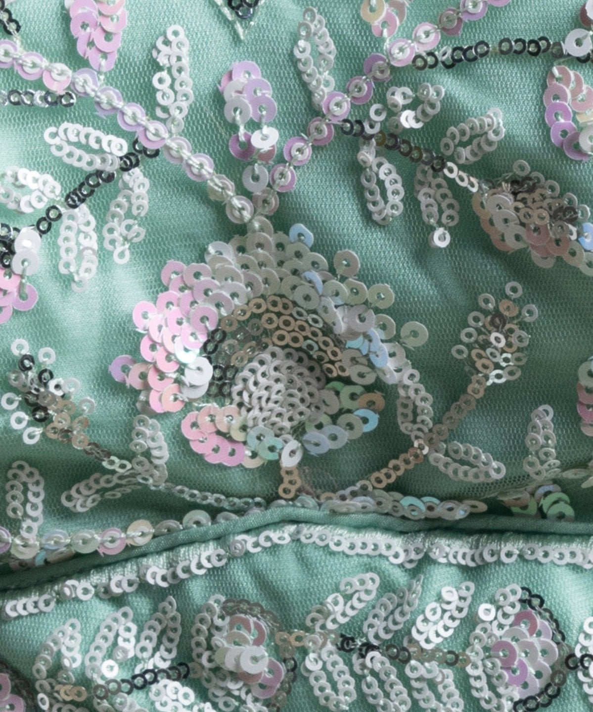 Iconic Sea Blue Net Thread Multiple Sequins Embroidery Work Stylish Lehenga