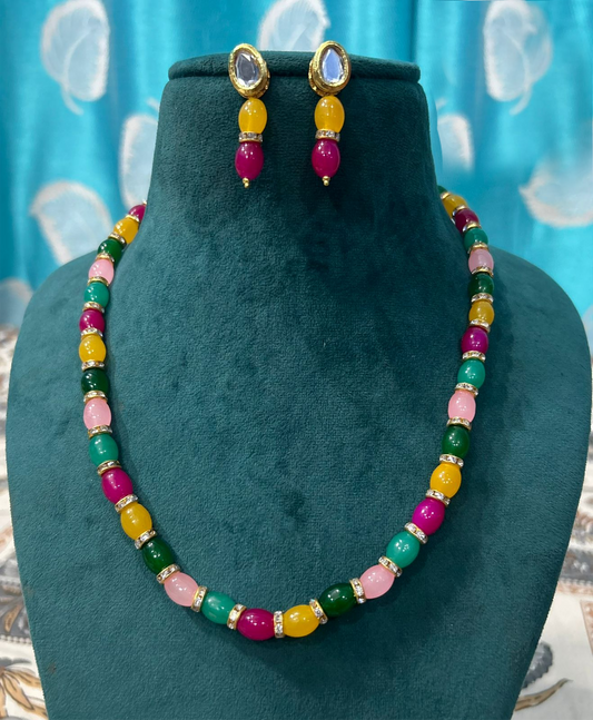 Elegant Multicolor Designer Mala